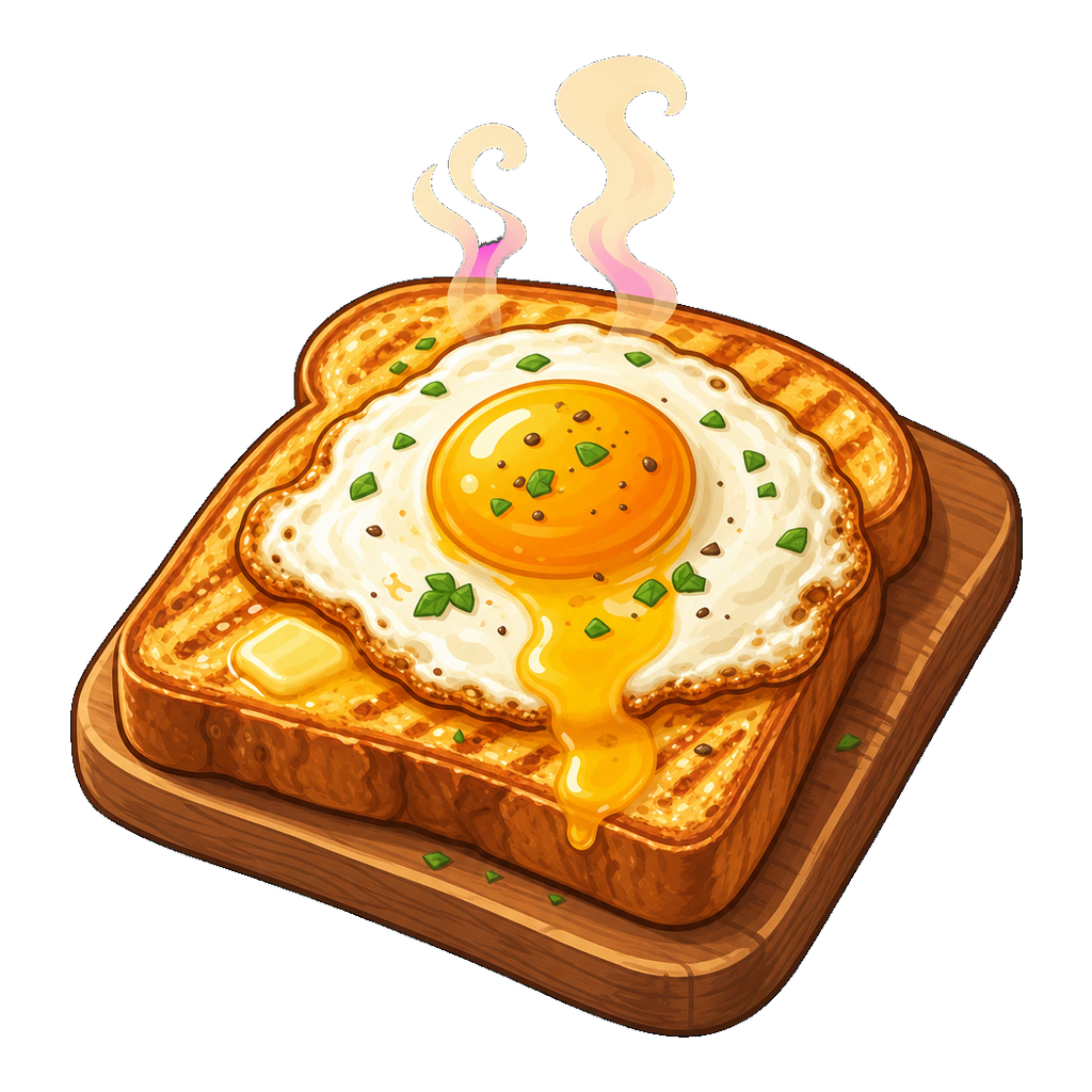 Sunny Griddle Egg Toast