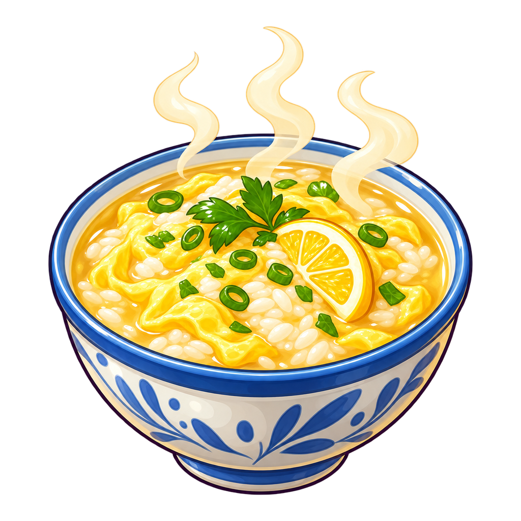 Sunny Lemon Egg Rice Simmer