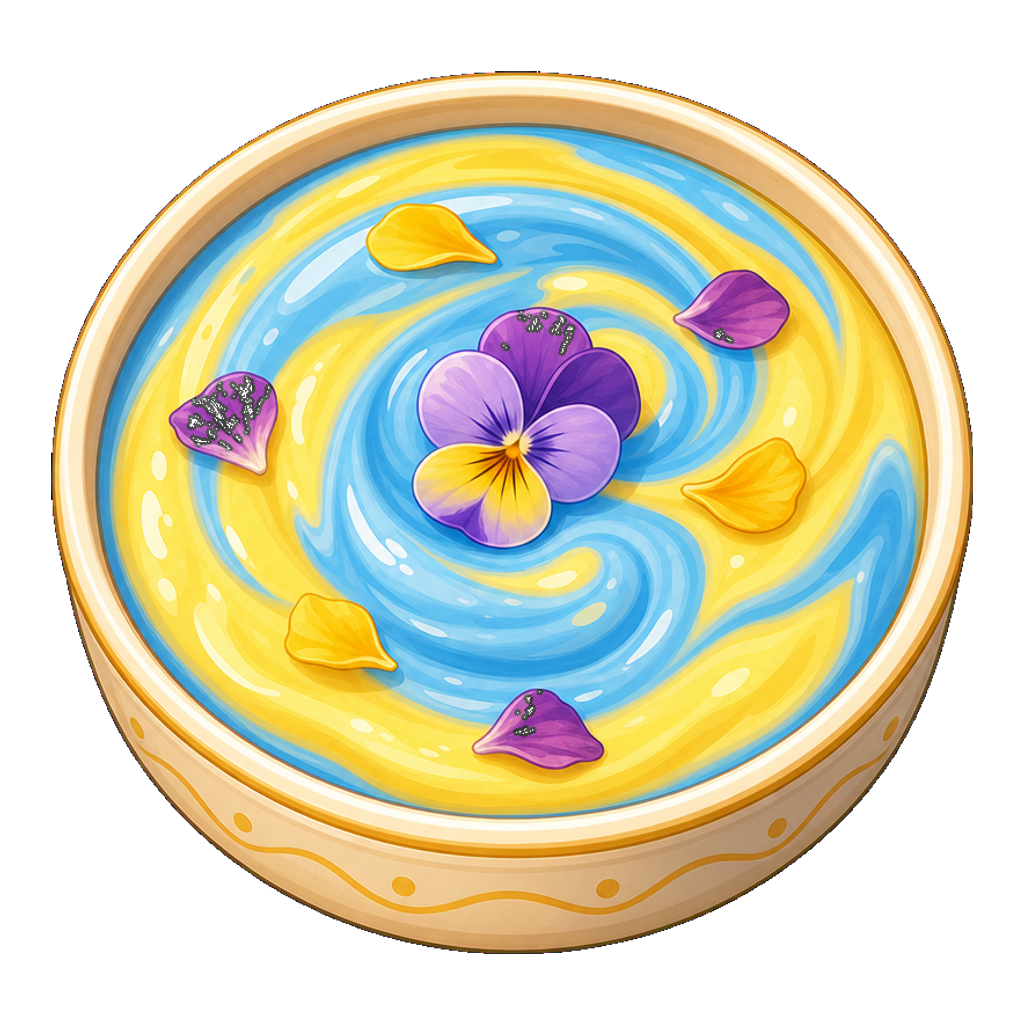 Sunrise Swirl Custard