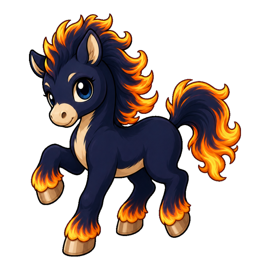 Umbramane Foal