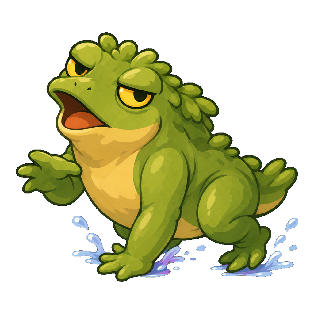 Verdant Glidecroak