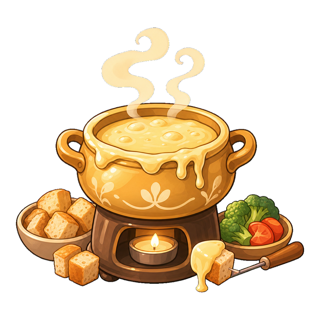Whimsy Fondue Cloud Pot