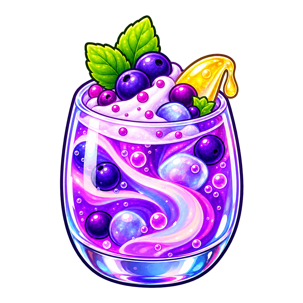 Whisked Berry Fizz