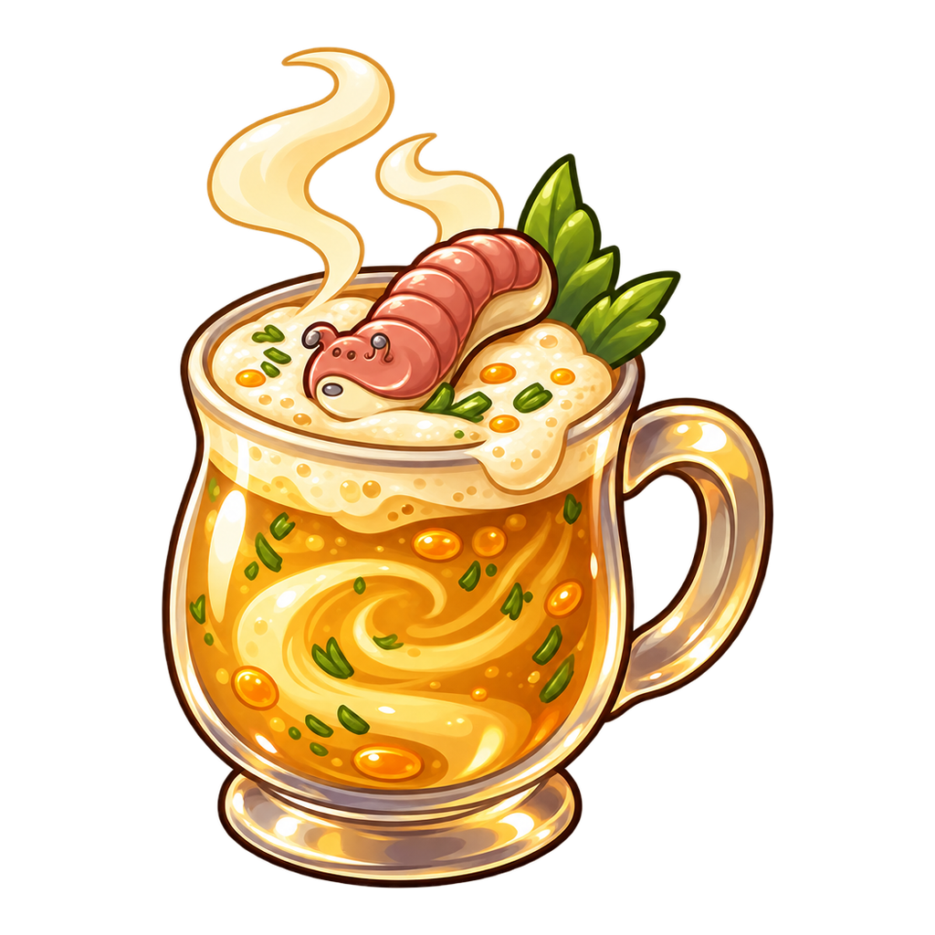 Whisked Stonefish Grub Tonic
