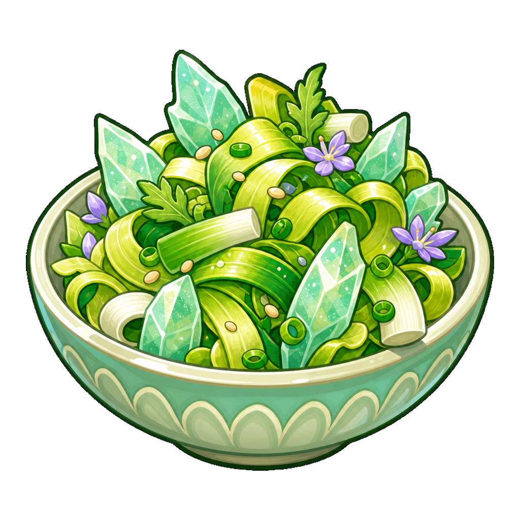 Wild Leek Chime Toss