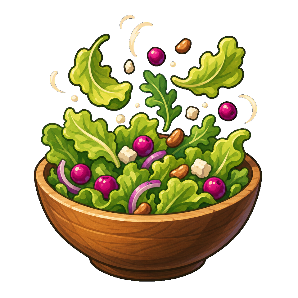 Winged Lettuce Toss